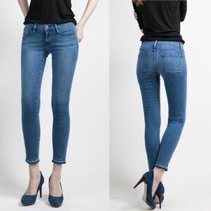 FRAME Le Skinny De Jeanne Crop Jeans in Osage Size 27